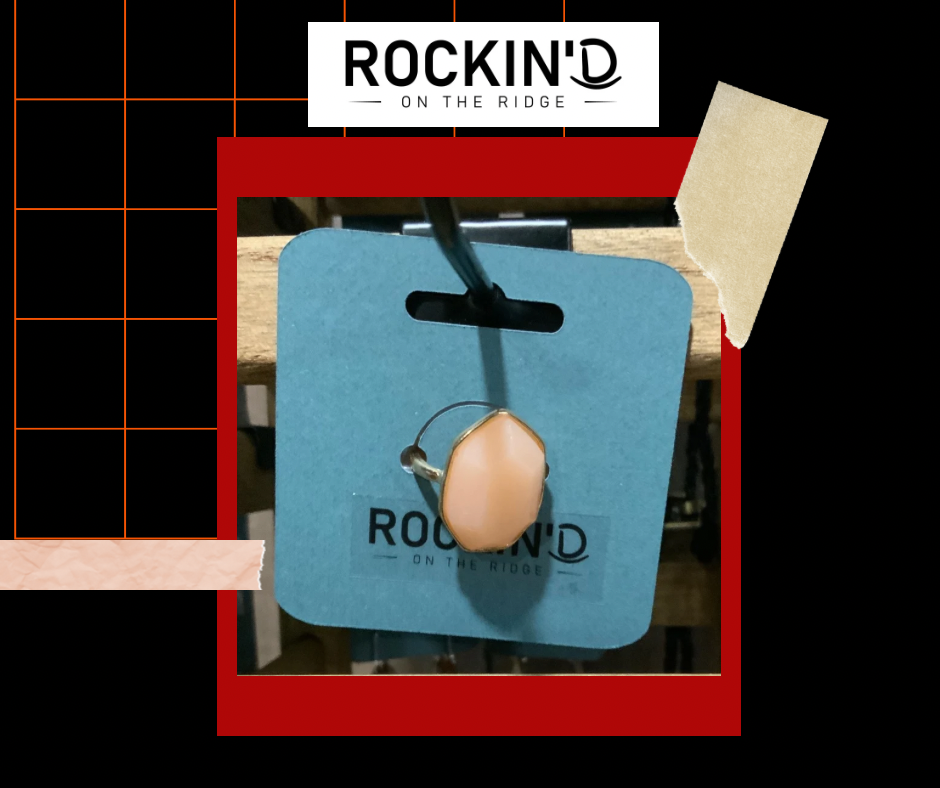 Melon Stone Gold Ring