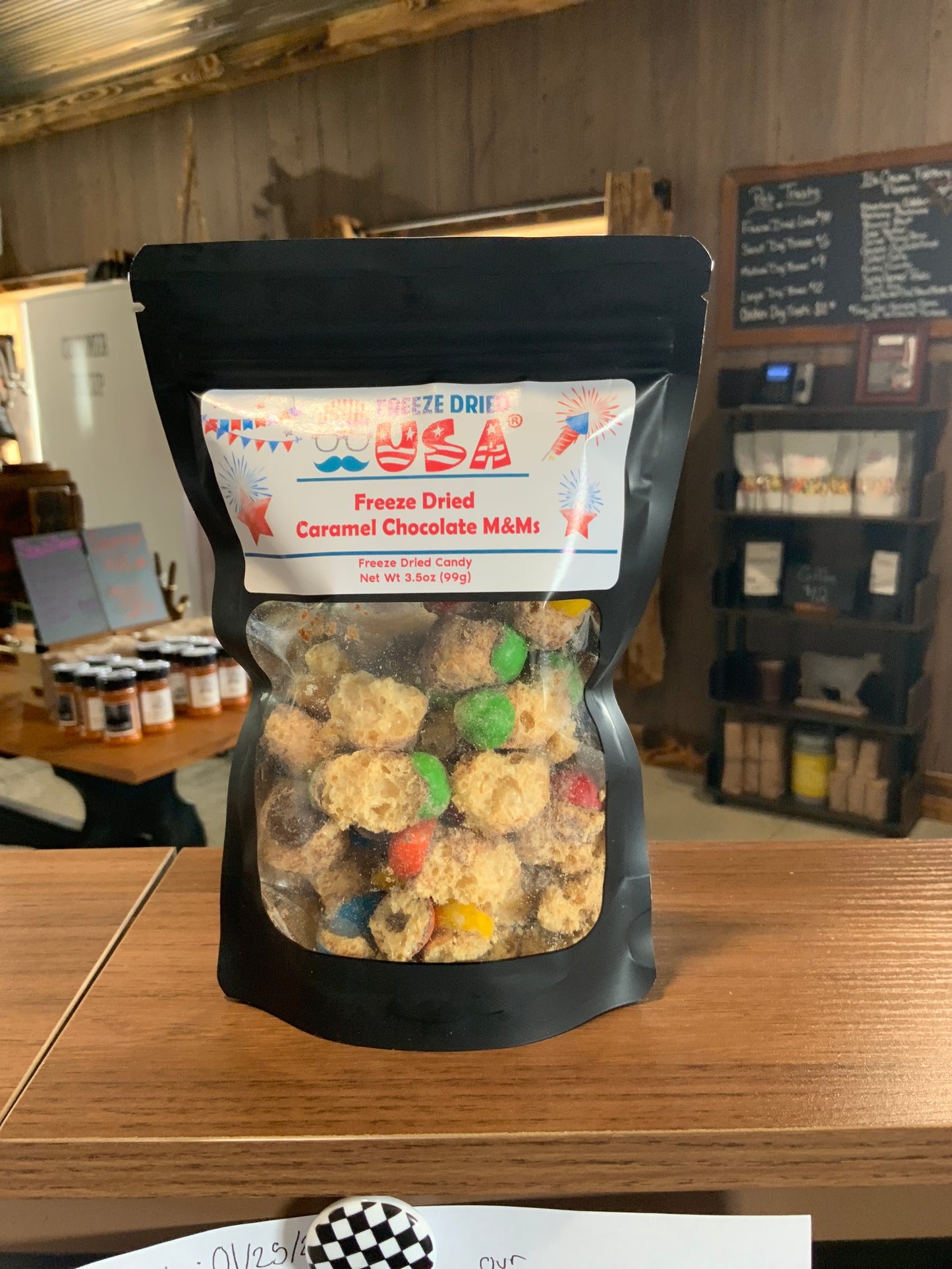 Freeze Dried Carmel Chocolate M&M’s