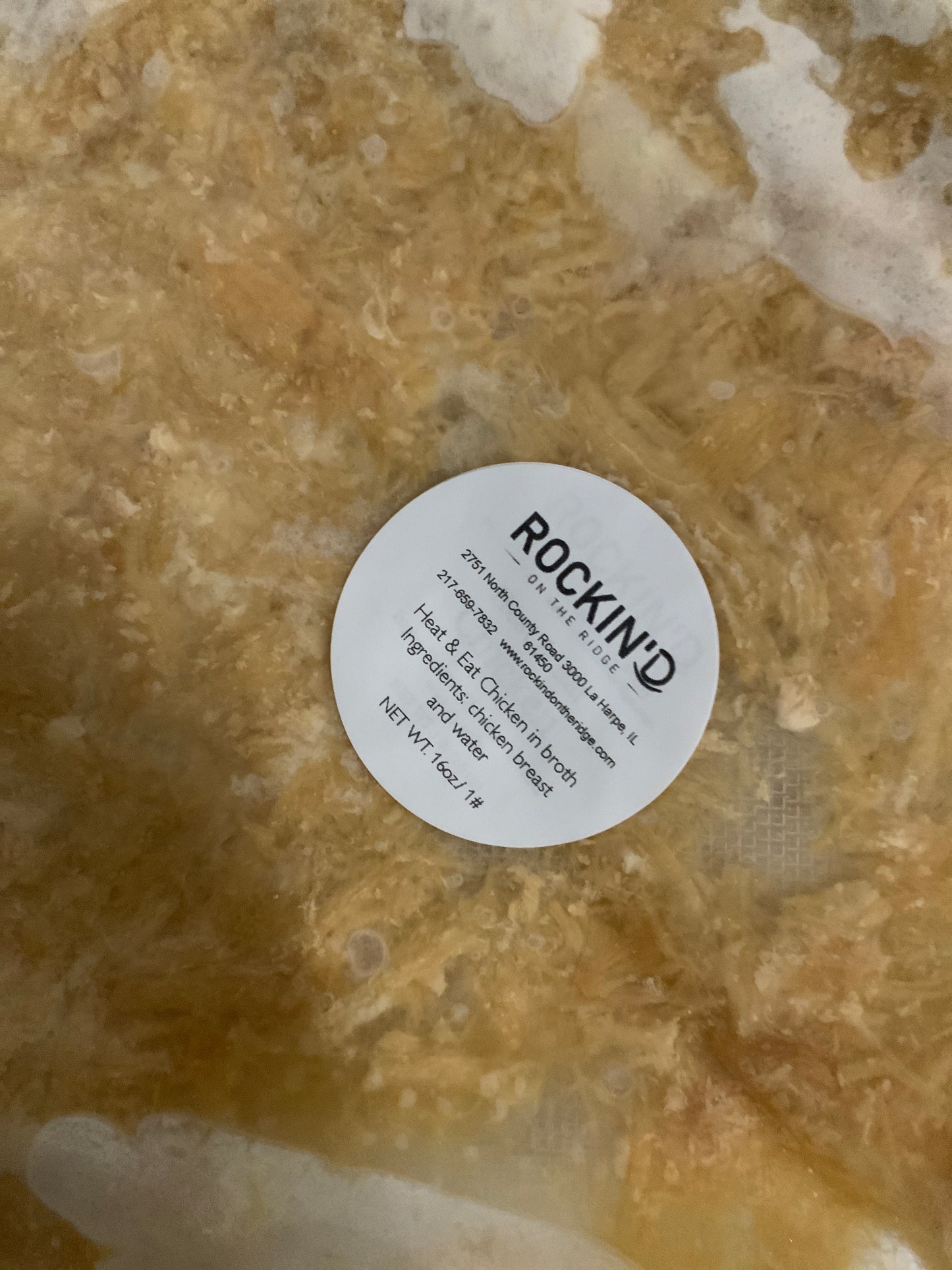 Heat & Eat Chicken in broth 5#