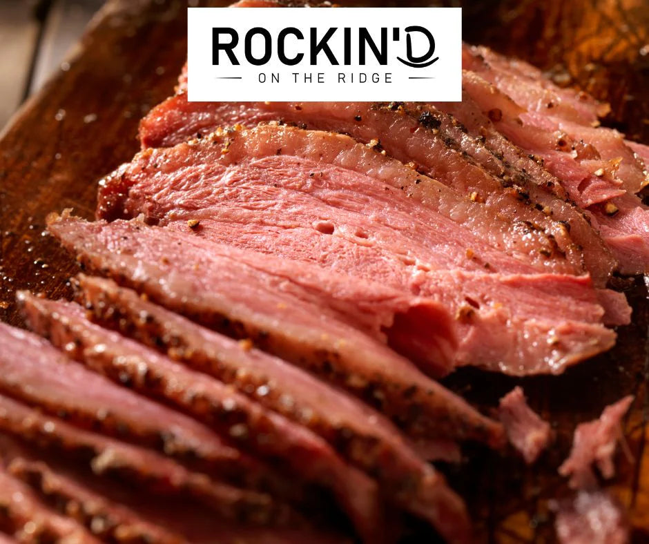 Pre-cooked Brisket Slices- 2# package from Rockin' D On The Ridge in La Harpe, IL