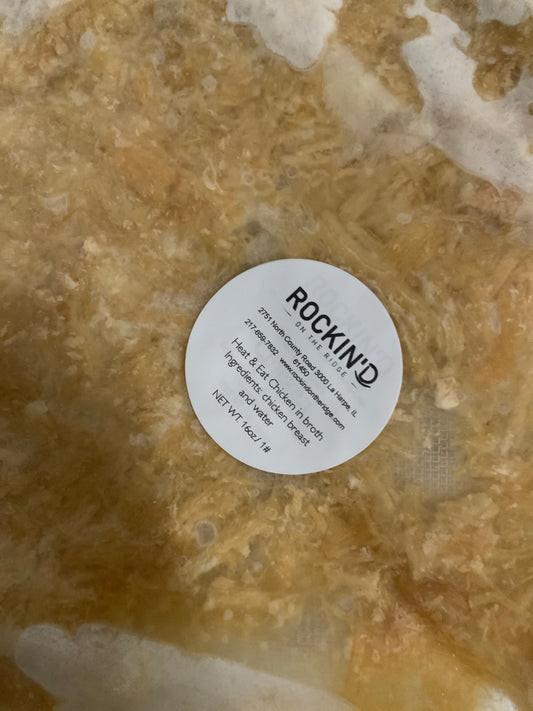 Heat & Eat Chicken in broth 0.5#