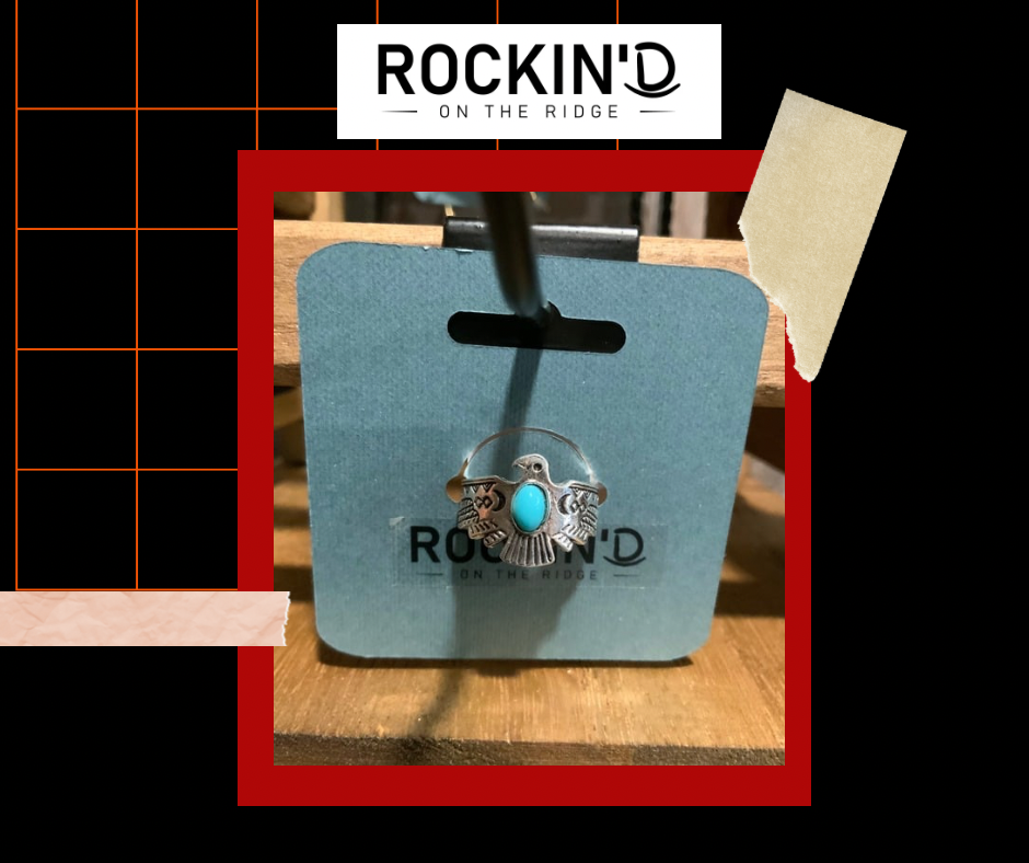 Turquoise Eagle Ring