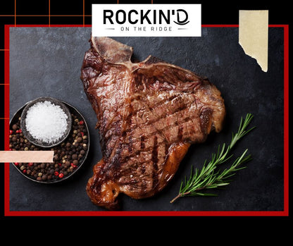 T-Bone Steak from Rockin' D On The Ridge in La Harpe, IL