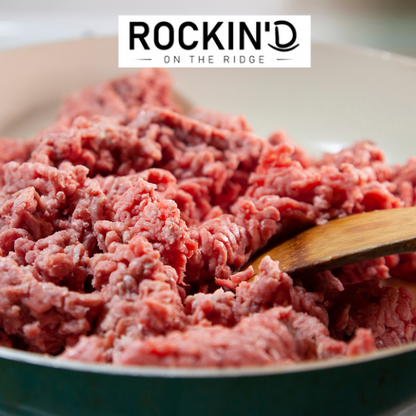 Ground Beef Silver (~80/20) 5# Chub from Rockin' D On The Ridge in La Harpe, IL